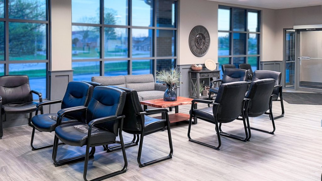 Front Office Waiting Area
